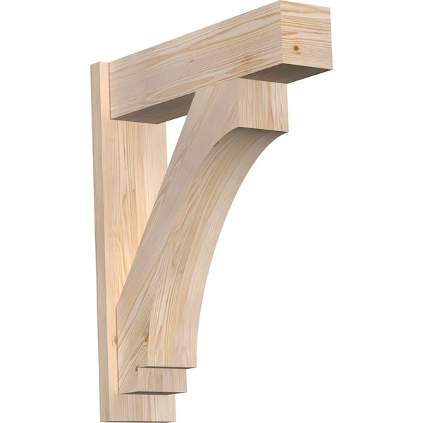 Ekena Millwork Imperial Block Smooth Outlooker, Douglas Fir, 7 1/2"W x 28"D x 34"H OUT08X28X34IMP05SDF - main